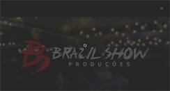 Desktop Screenshot of brazilshow.com.br